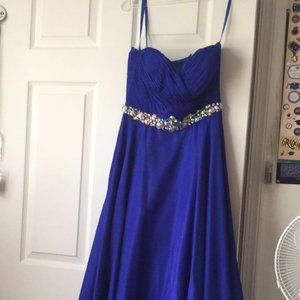 Blue Prom Dress